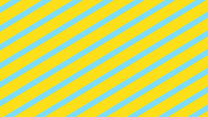Yellow and blue diagonal stripes
