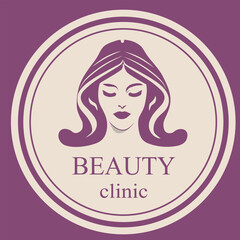 illustration of a woman with long hair