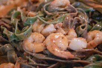 Shrimp and Vodka sauce mixed up