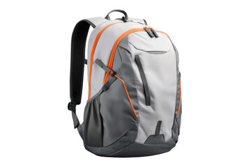 Naklejka premium sports backpack, png file of isolated cutout object with shadow on transparent background.