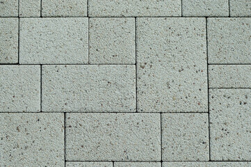 gray decorative paving slabs close up