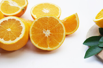 Fresh orange fruit, high vitamin c