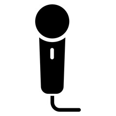 Solid Microphone icon