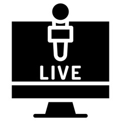 Solid Monitor Live news icon