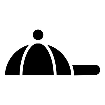 recommend clip art: Solid Cap icon