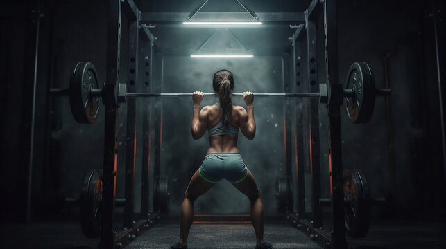 fitness musculation. sport d&eacute;passement de soi g&eacute;n&eacute;r&eacute; par IA 