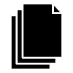 Solid Document icon