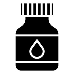 Solid Ink bottle icon