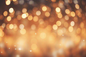Obraz premium Blurred Lights: Festive Holiday Background of Bright Christmas Celebration