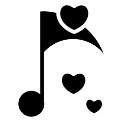 Solid Music Note icon