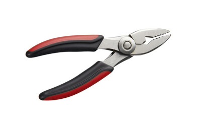 Obraz premium metal cutters pliers, png file of isolated cutout object with shadow on transparent background.