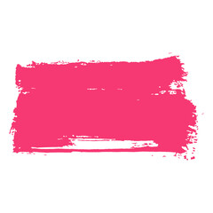 Obraz premium pink ink paint brush stroke