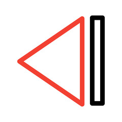 
previous icons - From Multimedia, Camera and Photography icons on isolated white background.
