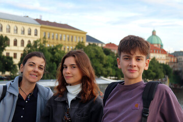 FAMILY IN PRAGUE