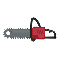 Chainsaw icon clipart avatar logotype isolated vector illustration