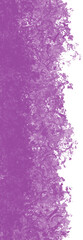 Purple Floral Plants Texture Overlay