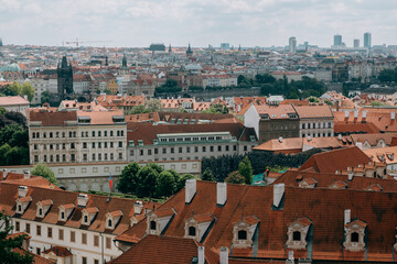 Obraz premium center of the old town, Prague 1, tourist season, tourist Europe, city sights
