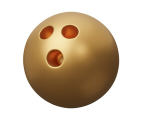 gold bowling ball sport equipment