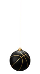 Basketball Hanging Christmas ball bauble