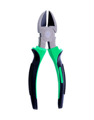 cutting  pliers isolated on  transparent png