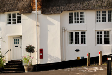 English cottage Minehead, Somerset, England