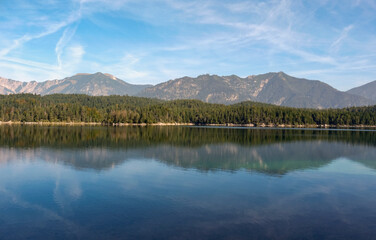 Fototapeta premium Eibsee, Grainau