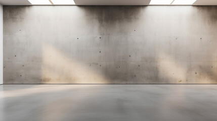 Texture of Polished Concrete A smooth and glossy surface of concrete, with a reflective finish and a sleek texture. - obrazy, fototapety, plakaty
