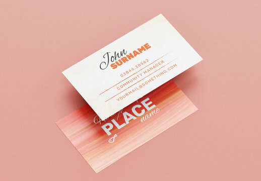 Identity Card Japanese Food Menu Template