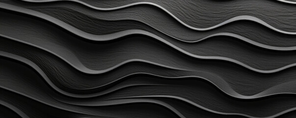 Obraz premium Texture of a rubber surface covered in thick, wavy lines and deep grooves. The surface is tough and has a rugged, industrial look.