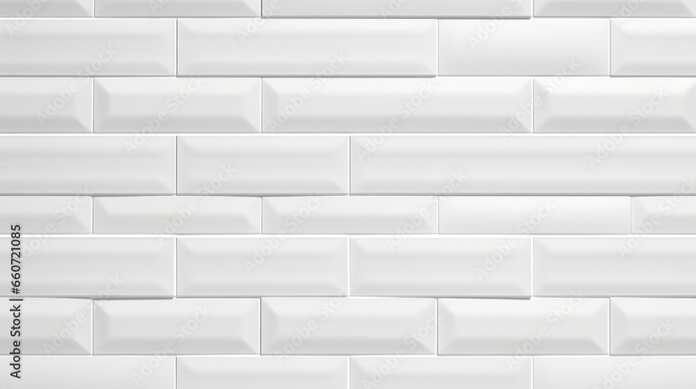 Poster texture of matte finish fireclay tiles in a classic white color. these tiles have a uniform, matte a