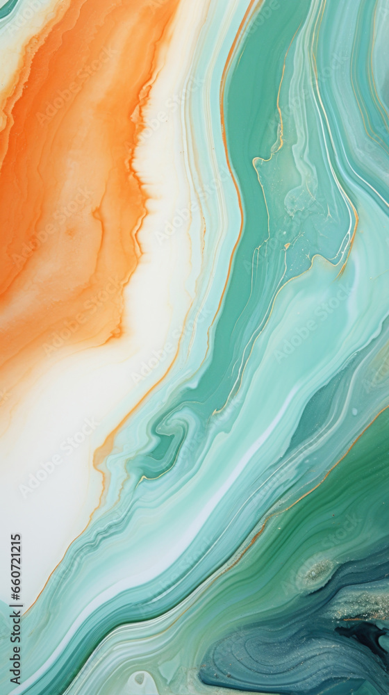 Aufkleber texture of agateware with marbled patterns this agateware piece features a vibrant blend of sapphire