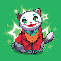 cute kitten in costumes spooky