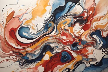 Interpretive Fluidity A Journey Through Swirling Lines - Generative AI Edition




