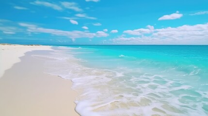 Fototapeta na wymiar Views of beautiful white sand beaches and turquoise water