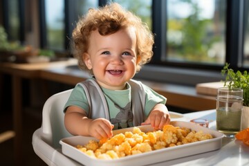 child eating corn
