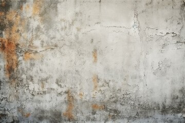 Texture of aged pale concrete wall. Perfect for background. Generative AI