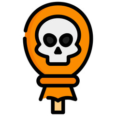 Balloon Halloween Icon