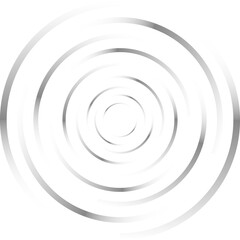 Circular swirl lines