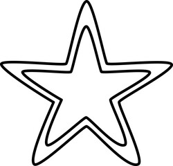 Hand drawn star
