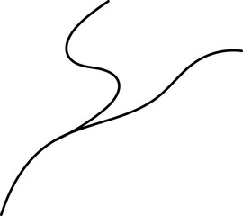 Hand drawn line doodle