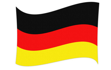 german flag illustration