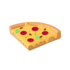 slice of pizza 3d