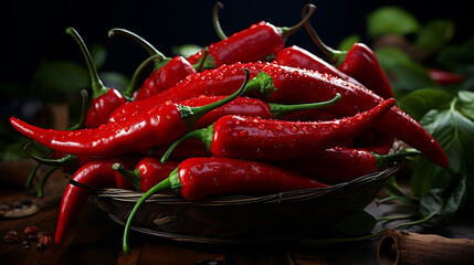 Red Hot Chili, Pepper, Food, Vegetable