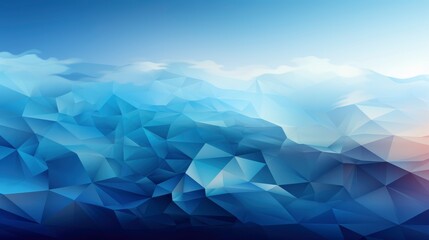 Obraz premium Blue polygonal background , HD, Background Wallpaper, Desktop Wallpaper