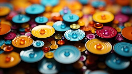 Abstract style colorful circles background , HD, Background Wallpaper, Desktop Wallpaper