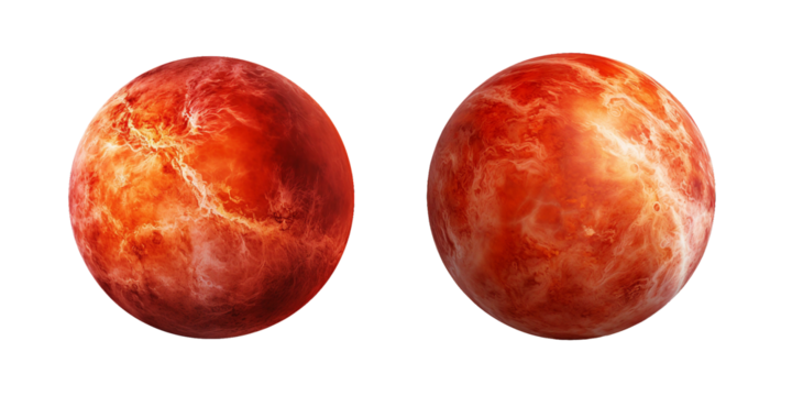 Red Giant, transparent background, isolated image, generative AI
