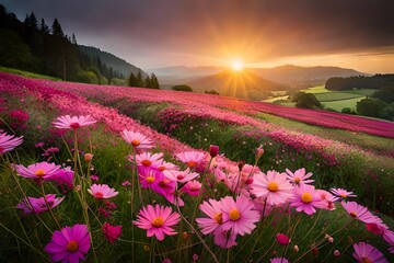 Obraz premium field of flowers