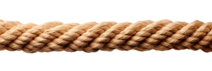 Rope, transparent background, isolated image, generative AI
