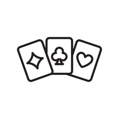 playing card vector Design Symbol illustration