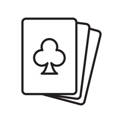 playing card vector Design Symbol illustration